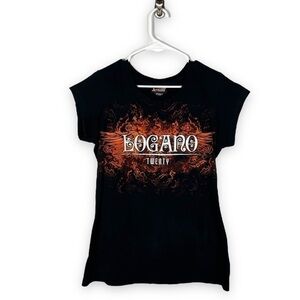 4 for $20 SALE! Nascar Chase Authentics Logano 20 Flames Graphic Tee, Black, M